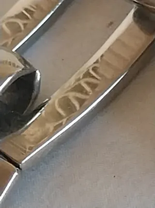 Pulsera moderna eslabones cuadrados