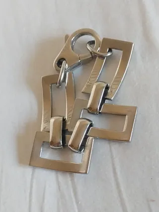 Pulsera moderna eslabones cuadrados