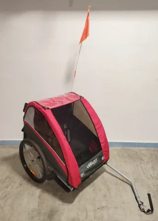 Remolque bicicleta niño