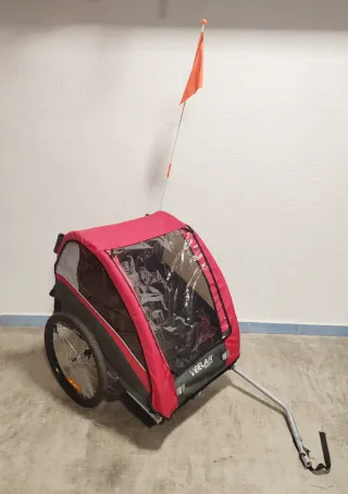 Remolque bicicleta niño