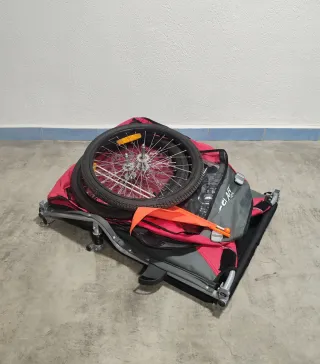 Remolque bicicleta niño