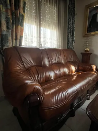 Comedor rústico macizo completo