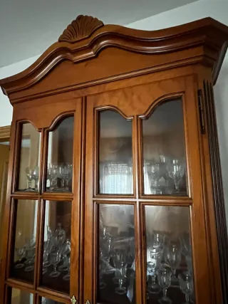 Comedor rústico macizo completo