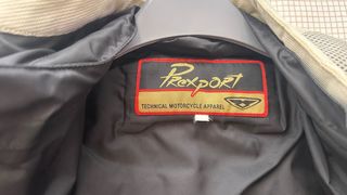 Cazadora moto mujer Prexport Beige talla L