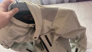 Cazadora moto mujer Prexport Beige talla L