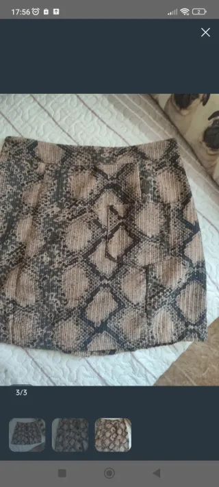 Falda Lefties serpiente