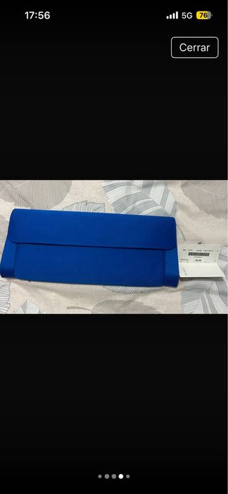 Bolso Menbur azul de mano o para colgar