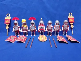 Playmobil fortin soldados romanos