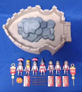 Playmobil fortin soldados romanos