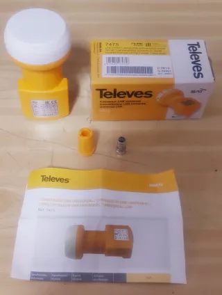 Conversor LNB Universal Televes 7475