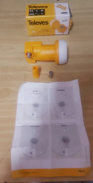 Conversor LNB Universal Televes 7475