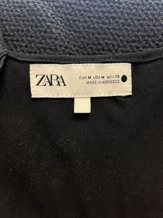 Vestido midi desflecado negro