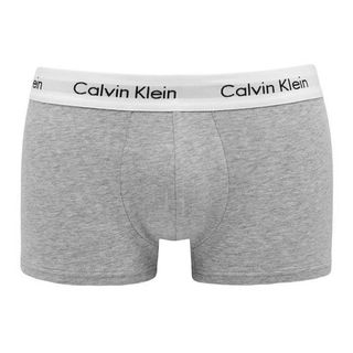 Lote 3 Boxers Calvin Klein Azul, Gris y Rojo