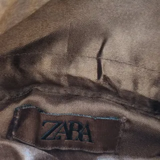 Bolso Zara flecos y abalorios