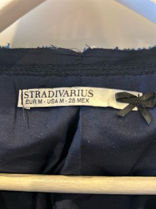 Chaqueta Tweed Stradivarius Talla M