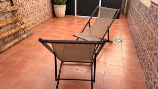 2 Hamacas de jardín plegables