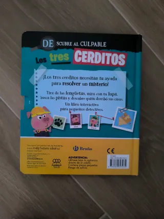 Descubre al culpable. Los tres cerditos