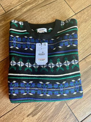 Jersey Pull&Bear estampado talla L.