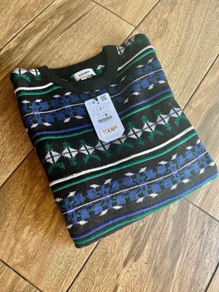 Jersey Pull&Bear estampado talla L.