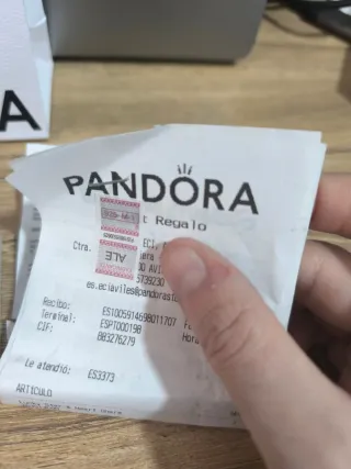 Charm Pandora Corazón y Estrella con garantía