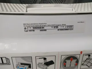 Secadora Balay 8kg De condensación  A+