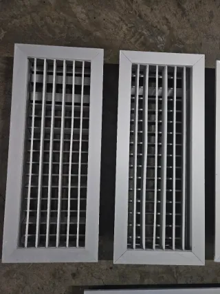 Rejillas de ventilación metálicas