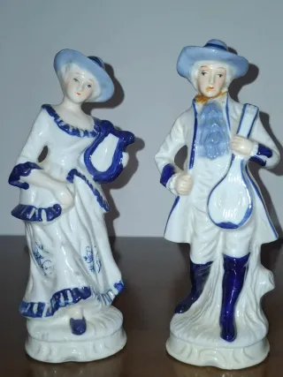 Figuras de porcelana músicos