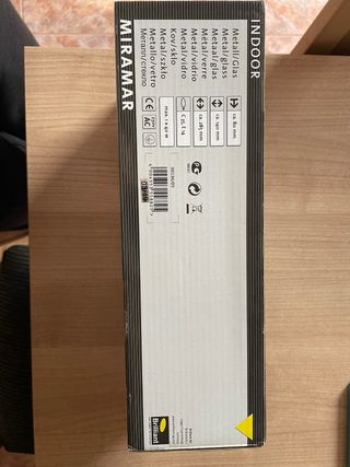 Aplique de pared Brilliant media luna cristalNUEVO