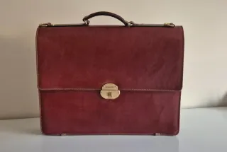 Maletín de piel Daviletto