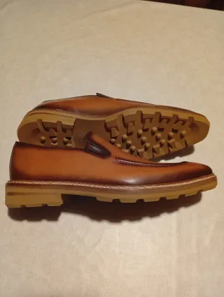 Zapatos de piel Mezlan Marrones