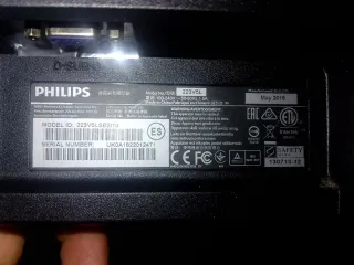 Monitor Philips LED Nero