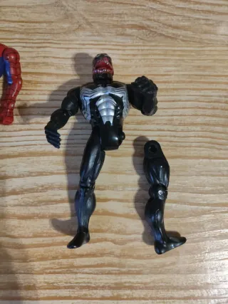 Figuras Spider-man y Venom Articuladas