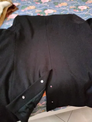 Cappotto uomo nero