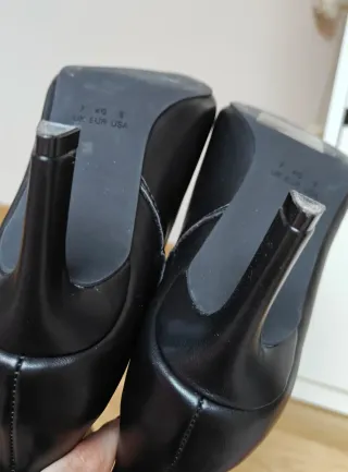 Botas negras altas Primark seminuevas