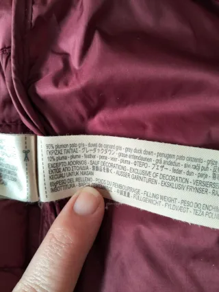 Cazadora acolchada chica masimo dutti