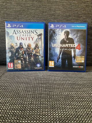 Lotto PS4: Assassin's Creed Unity & Uncharted 4