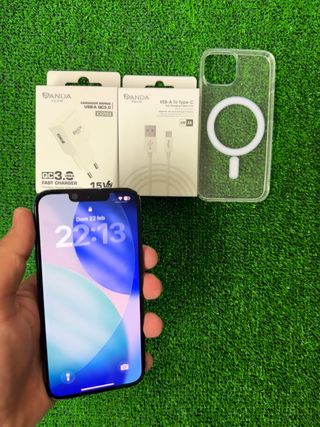 iPhone 13 Blu Marino 128GB 100% batteria