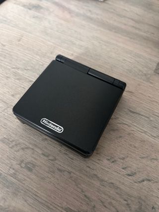 Game Boy Advance SP Nera con scatola