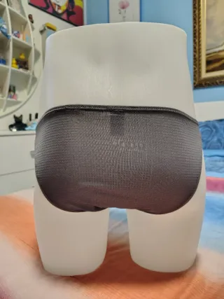 Slip grigio elasticizzato taglia M