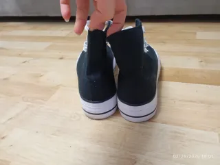 Zapatillas Converse plataforma negras talla 39