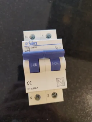 Interruptor Magnetotérmico Solera 16A