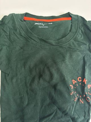 Lote 2 Camisetas Jack & Jones Verdes