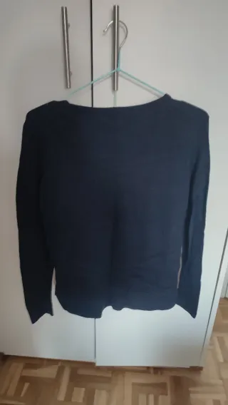 Jersey Tommy Hilfiger Azul lunares talla XS