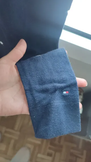 Jersey Tommy Hilfiger Azul lunares talla XS