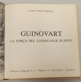 GUINOVART, La força del llenguatge plàstic.