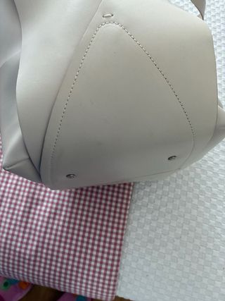 Bolso Vic Matie blanco tejido