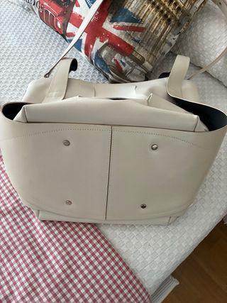 Bolso Vic Matie blanco tejido