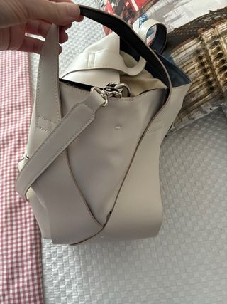 Bolso Vic Matie blanco tejido