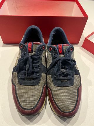Zapatillas Carolina Herrera Hombre Azul/Rojo