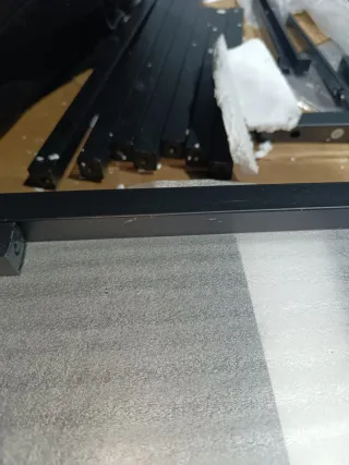 Mesa Gaming LED 151x50 Cajones y enchufes